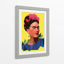 Frida geométrica | Cuadro decorativo de Canvas Lab
