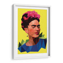 Frida geométrica | Cuadro decorativo de Canvas Lab