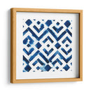 Tiles De Acuarela De Cobalto Ii - Grace Popp | Cuadro decorativo de Canvas Lab