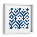 Tiles De Acuarela De Cobalto Ii - Grace Popp | Cuadro decorativo de Canvas Lab