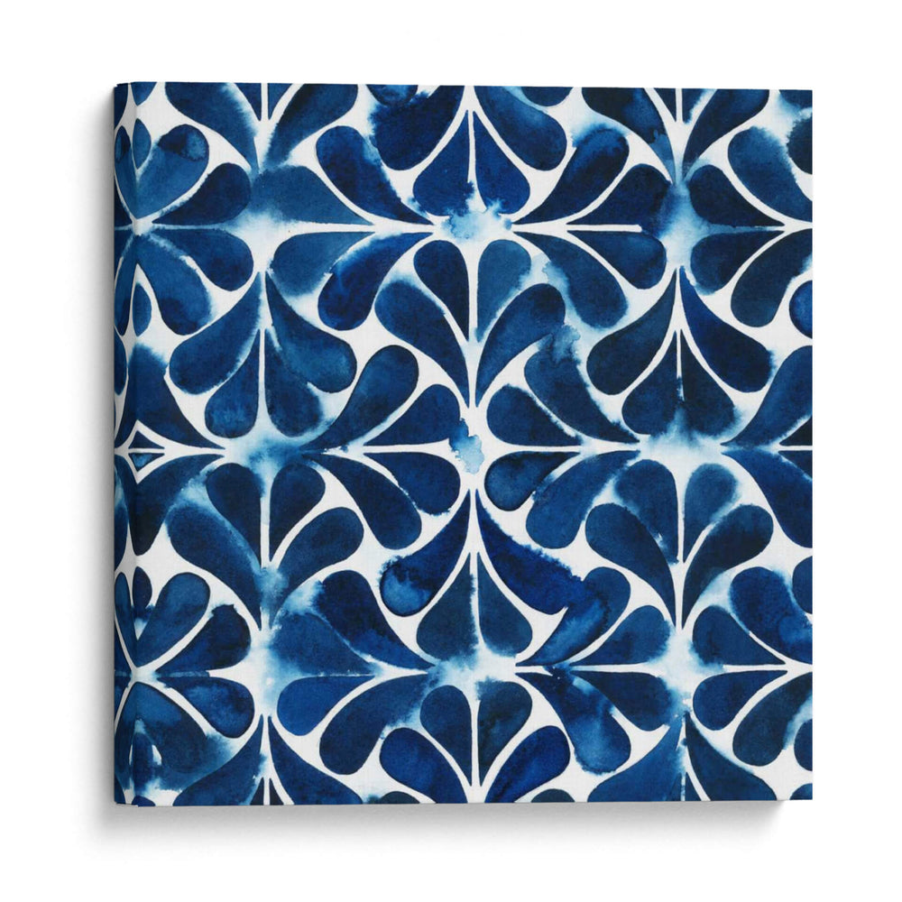 Tiles De Acuarela De Cobalto Iii - Grace Popp | Cuadro decorativo de Canvas Lab