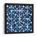 Tiles De Acuarela De Cobalto Iii - Grace Popp | Cuadro decorativo de Canvas Lab