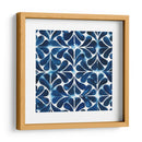 Tiles De Acuarela De Cobalto Iii - Grace Popp | Cuadro decorativo de Canvas Lab