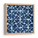 Tiles De Acuarela De Cobalto Iii - Grace Popp | Cuadro decorativo de Canvas Lab