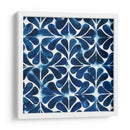 Tiles De Acuarela De Cobalto Iii - Grace Popp | Cuadro decorativo de Canvas Lab