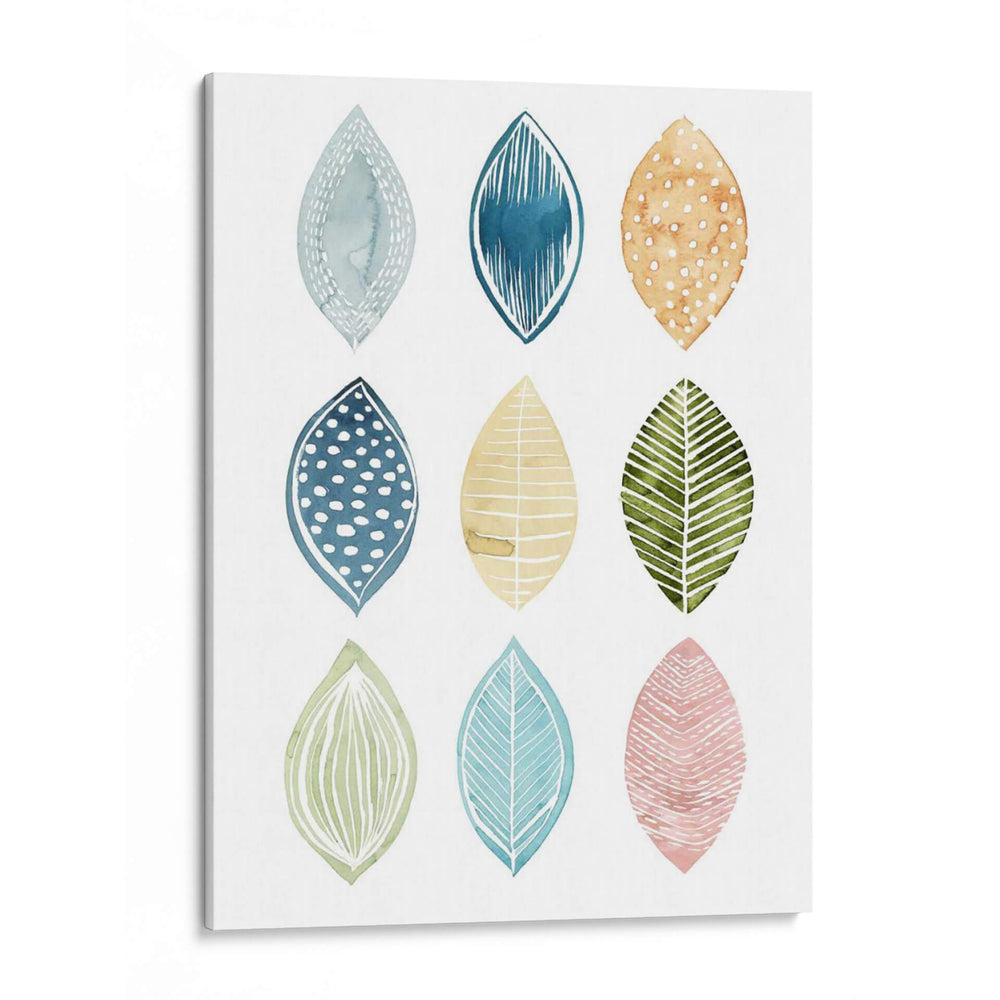 Hojas Estampadas I - Grace Popp | Cuadro decorativo de Canvas Lab