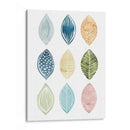 Hojas Estampadas I - Grace Popp | Cuadro decorativo de Canvas Lab