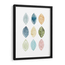 Hojas Estampadas I - Grace Popp | Cuadro decorativo de Canvas Lab