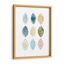 Hojas Estampadas I - Grace Popp | Cuadro decorativo de Canvas Lab