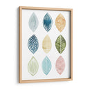 Hojas Estampadas I - Grace Popp | Cuadro decorativo de Canvas Lab