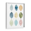 Hojas Estampadas I - Grace Popp | Cuadro decorativo de Canvas Lab