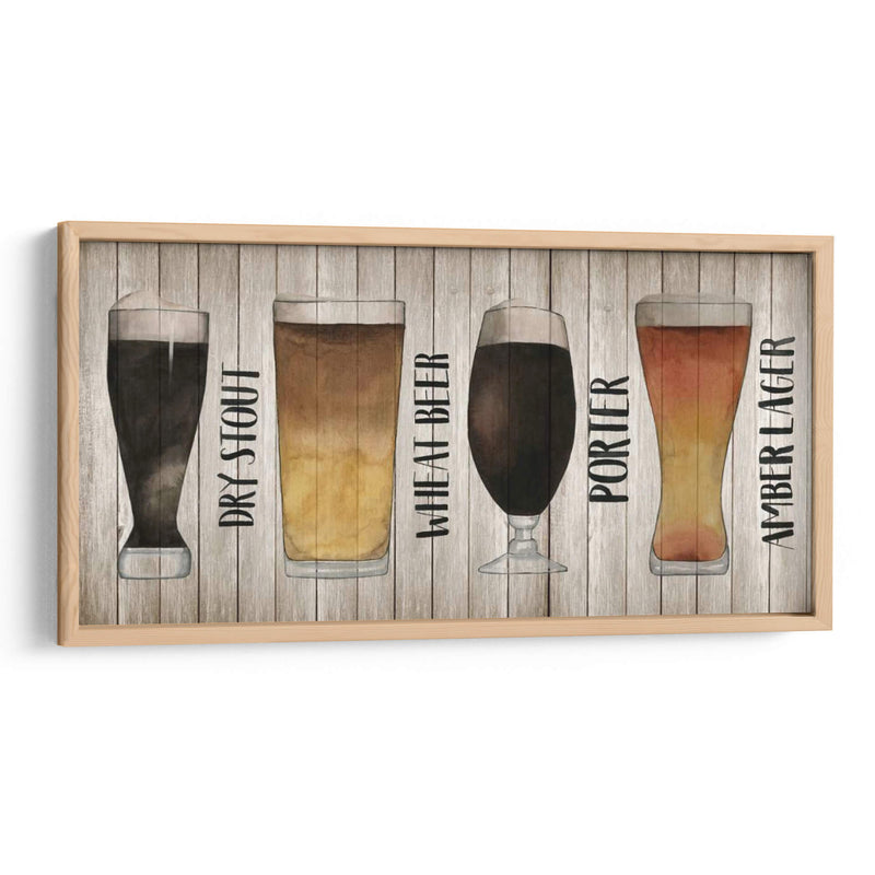 Gráfico De Cerveza Ii - Grace Popp | Cuadro decorativo de Canvas Lab