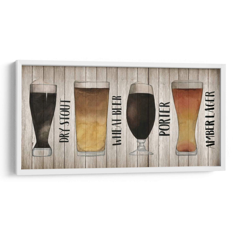 Gráfico De Cerveza Ii - Grace Popp | Cuadro decorativo de Canvas Lab