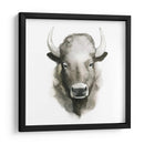Búfalo Acuarela - Grace Popp | Cuadro decorativo de Canvas Lab
