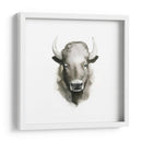 Búfalo Acuarela - Grace Popp | Cuadro decorativo de Canvas Lab