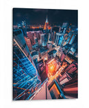 Las luces de la noche en Hong Kong | Cuadro decorativo de Canvas Lab