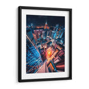 Las luces de la noche en Hong Kong | Cuadro decorativo de Canvas Lab