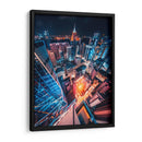 Las luces de la noche en Hong Kong | Cuadro decorativo de Canvas Lab