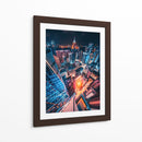Las luces de la noche en Hong Kong | Cuadro decorativo de Canvas Lab