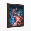 Las luces de la noche en Hong Kong | Cuadro decorativo de Canvas Lab