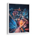Las luces de la noche en Hong Kong | Cuadro decorativo de Canvas Lab