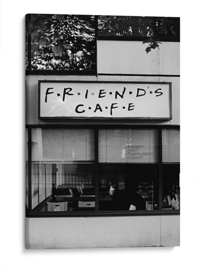 Friend's Café | Cuadro decorativo de Canvas Lab