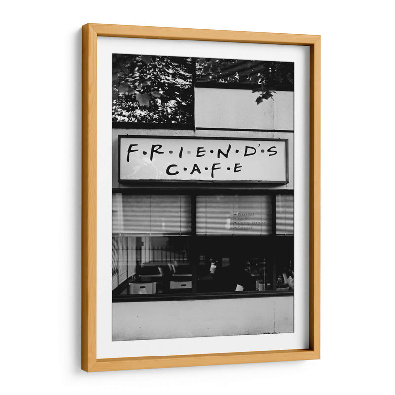 Friend's Café | Cuadro decorativo de Canvas Lab