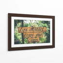 Life is short enjoy your coffee | Cuadro decorativo de Canvas Lab