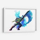 Link and Skyward Sword | Cuadro decorativo de Canvas Lab