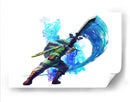 Link and Skyward Sword | Cuadro decorativo de Canvas Lab