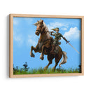 Link on horse | Cuadro decorativo de Canvas Lab