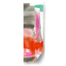 Rojo, Rosa Y Gris Ii. - Jennifer Goldberger | Cuadro decorativo de Canvas Lab