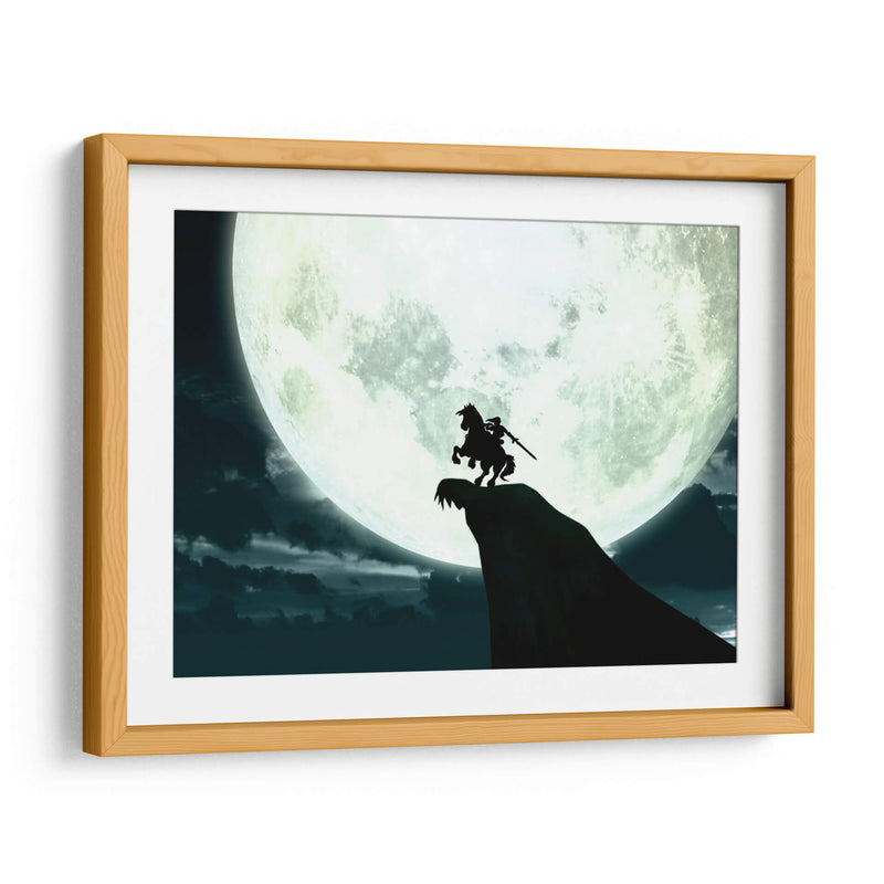 Link on the moon | Cuadro decorativo de Canvas Lab