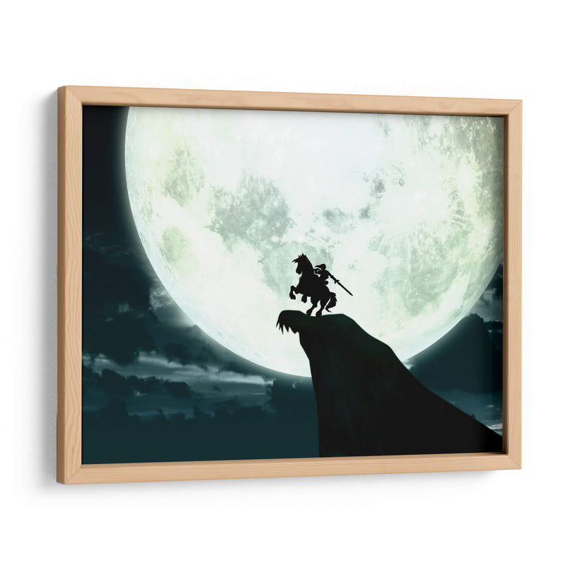 Link on the moon | Cuadro decorativo de Canvas Lab