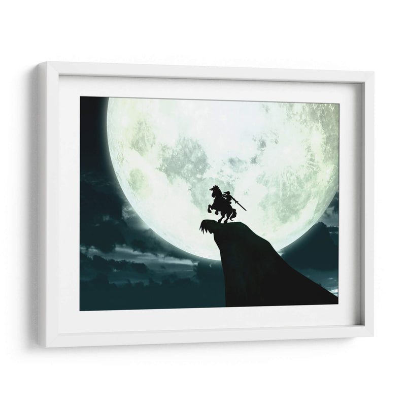 Link on the moon | Cuadro decorativo de Canvas Lab