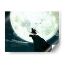 Link on the moon | Cuadro decorativo de Canvas Lab