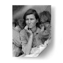 Madre migrante | Cuadro decorativo de Canvas Lab