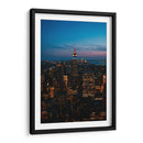 Manhattan encendido | Cuadro decorativo de Canvas Lab