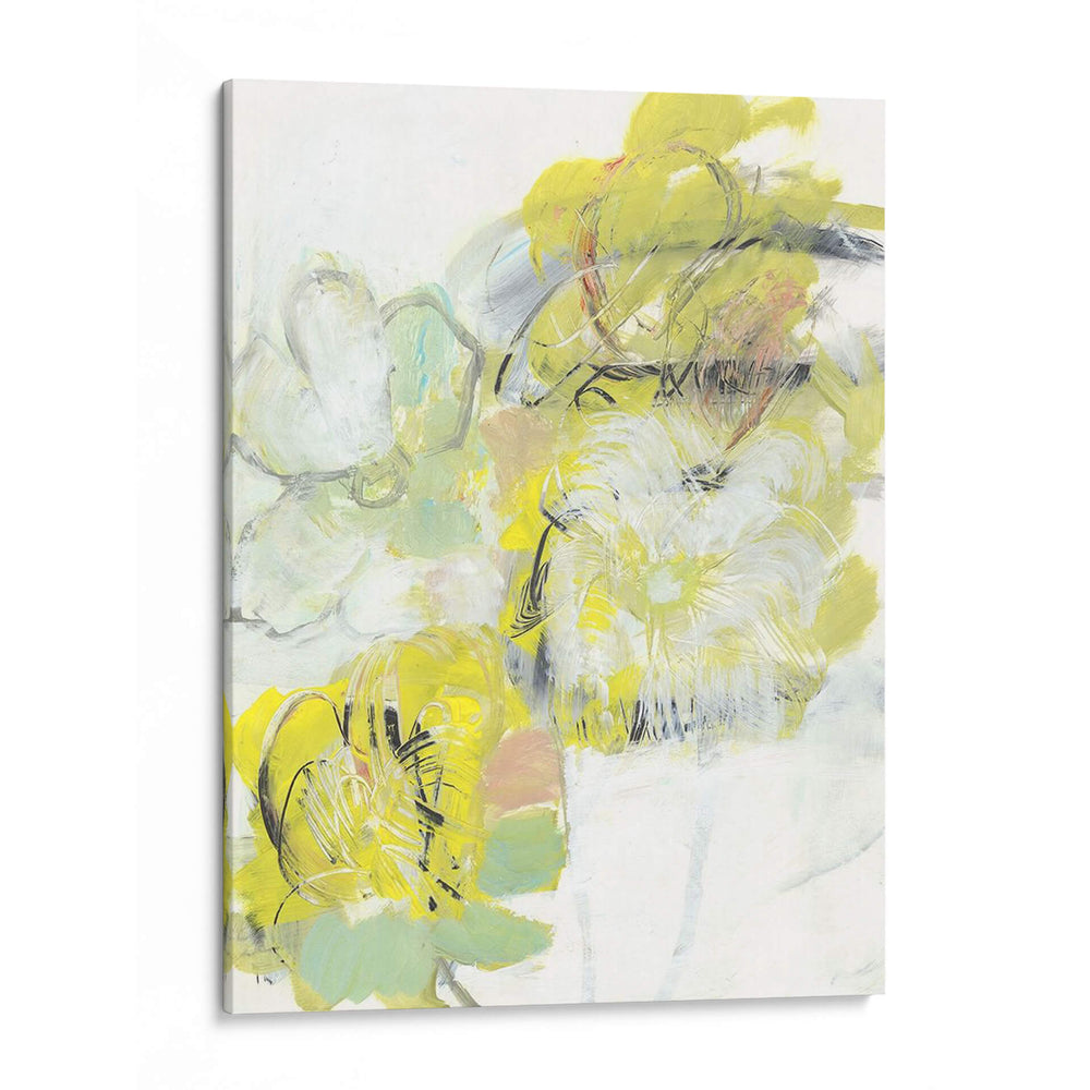 Abstracto Floral Amarillo I - Jodi Fuchs | Cuadro decorativo de Canvas Lab