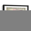 Mapa De Johnsons De Texas - Johnson | Cuadro decorativo de Canvas Lab