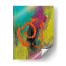 Graffiti Naranja I - Joyce Combs | Cuadro decorativo de Canvas Lab