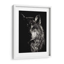 Scratchboard Wolf Iii - Julie T. Chapman | Cuadro decorativo de Canvas Lab