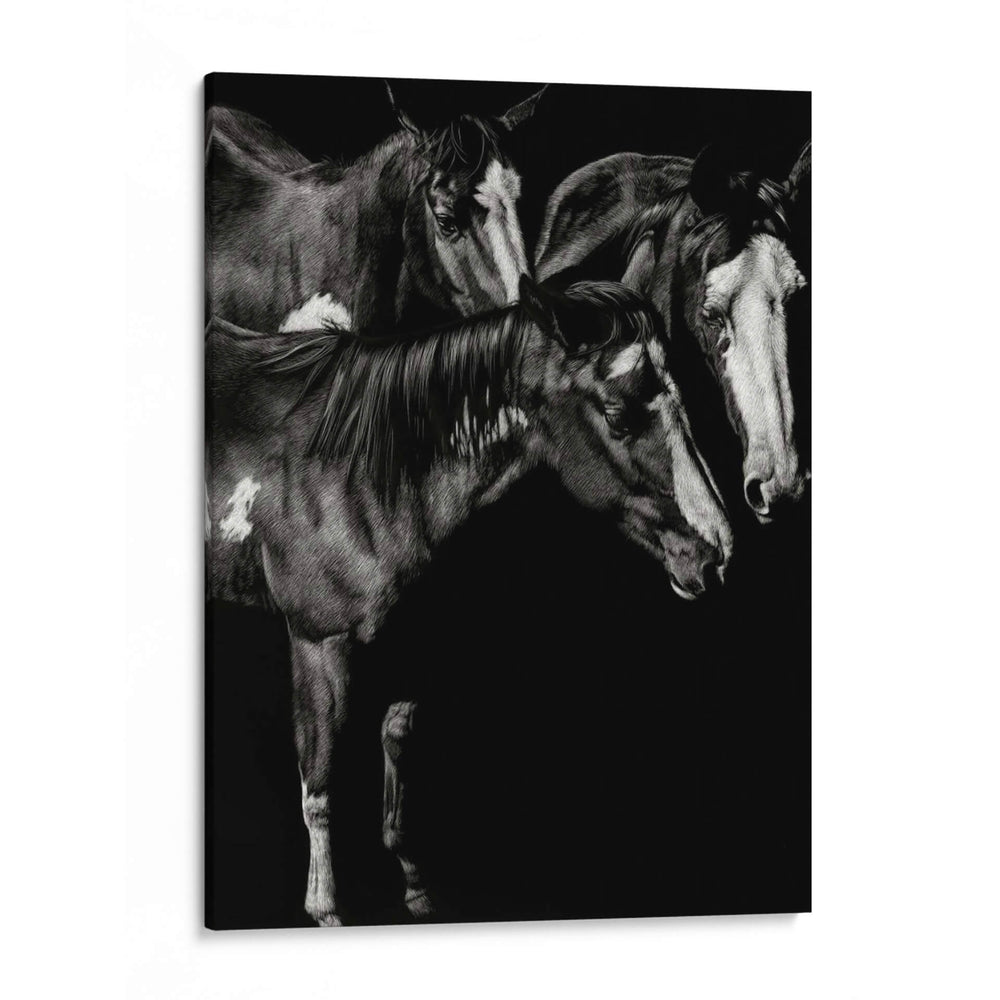 Scratchboard Blaze Buddies - Julie T. Chapman | Cuadro decorativo de Canvas Lab