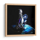 Neon Mewtwo | Cuadro decorativo de Canvas Lab