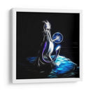 Neon Mewtwo | Cuadro decorativo de Canvas Lab