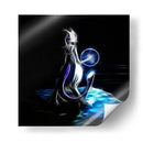 Neon Mewtwo | Cuadro decorativo de Canvas Lab