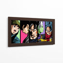Personajes de Dragon Ball Z | Cuadro decorativo de Canvas Lab