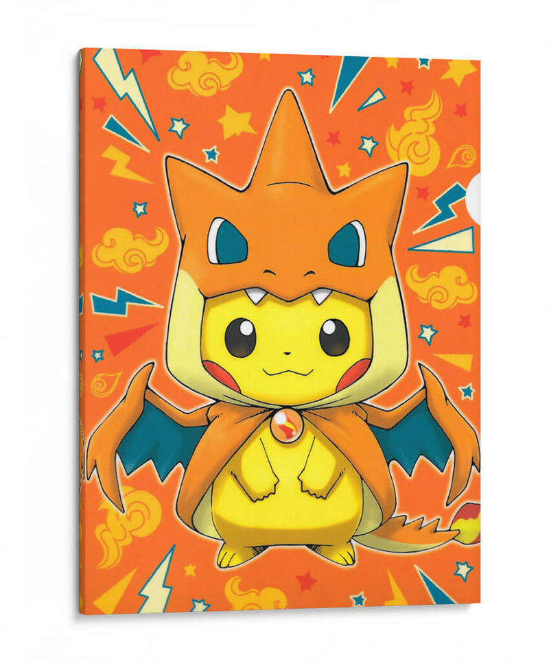 Pikacharmeleon | Cuadro decorativo de Canvas Lab