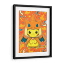 Pikacharmeleon | Cuadro decorativo de Canvas Lab