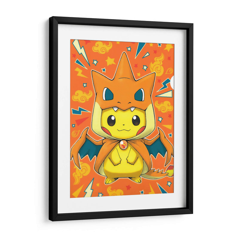 Pikacharmeleon | Cuadro decorativo de Canvas Lab